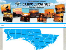 Tablet Screenshot of carpediem365.net